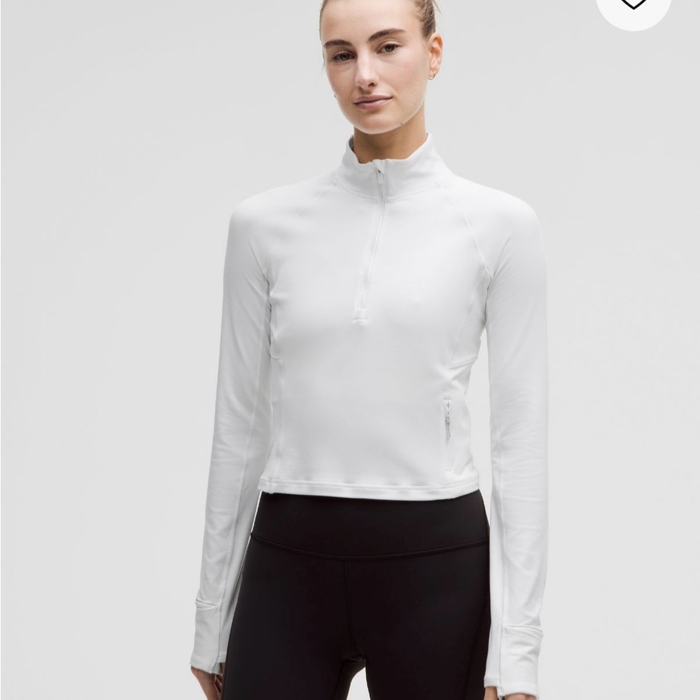 Lululemon It’s Rulu Cropped Half Zip